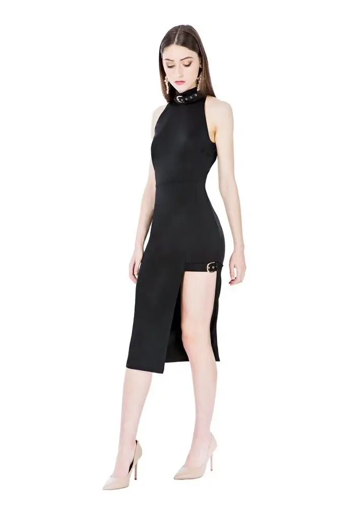 New Arrival Vestidos Women black Turtleneck Bandage dress 2019 Sleeveless Celebrity evening party bodycon dresses wholesale
New Arrival Vestidos Women black Turtleneck Bandage dress 2019 Sleeveless Celebrity evening party bodycon dresses wholesale