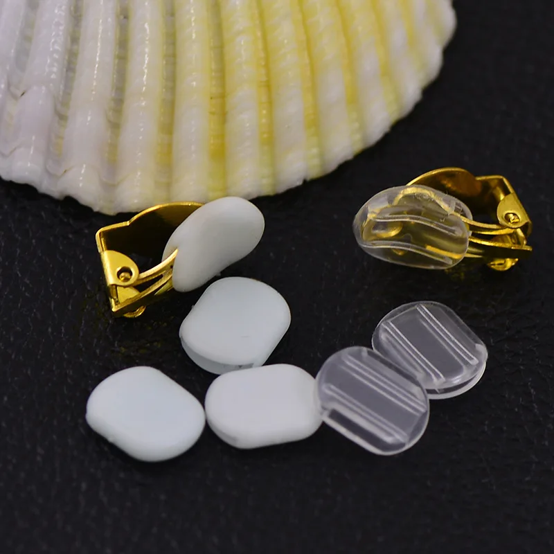20 PCS 10.2mm 14mm Transparent White Silicone Anti-pain Pad Ear Clip Pad Earring Set
20 PCS 10.2mm 14mm Transparent White Silicone Anti-pain Pad Ear Clip Pad Earring Set