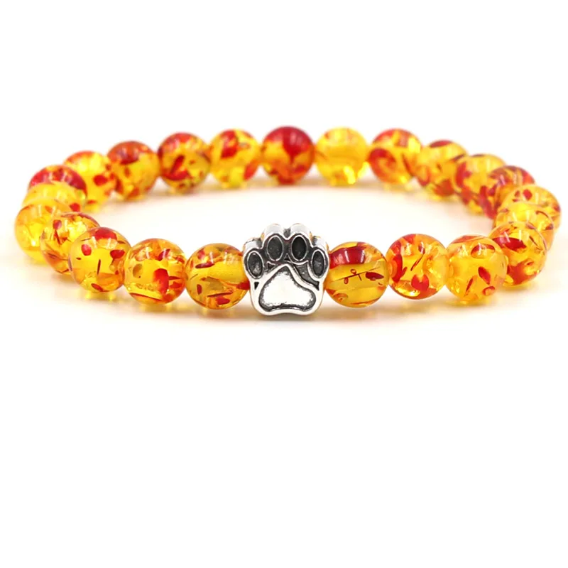 Fashion Doggy Animal Paw Beads Charm Bracelets Women Men Classic 8MM Natural Stone Elastic Friendship Bracelet Unisex Jewelry
Fashion Doggy Animal Paw Beads Charm Bracelets Women Men Classic 8MM Natural Stone Elastic Friendship Bracelet Unisex Jewelry