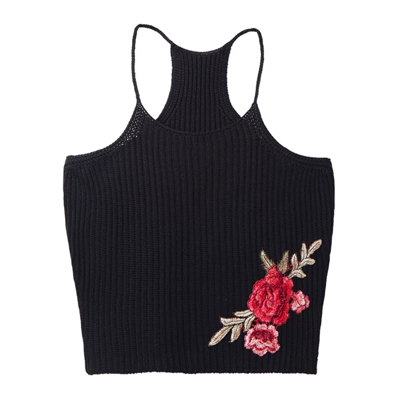 Yovamoo Tanks Camis Summer 2018 Short Design Floral Rose Embroidery Sexy Cropped Tops Fashion Clothes Women
Yovamoo Tanks Camis Summer 2018 Short Design Floral Rose Embroidery Sexy Cropped Tops Fashion Clothes Women