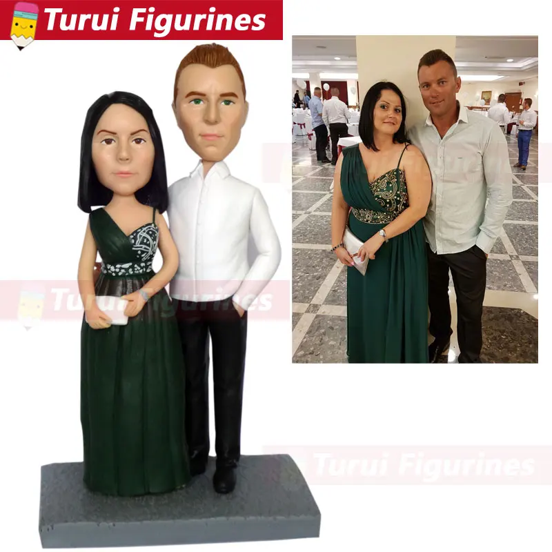 statuette from pictures custom bobblehead for couple husband and wife's bobble head dolls from photograph Personal Sculpture
statuette from pictures custom bobblehead for couple husband and wife's bobble head dolls from photograph Personal Sculpture