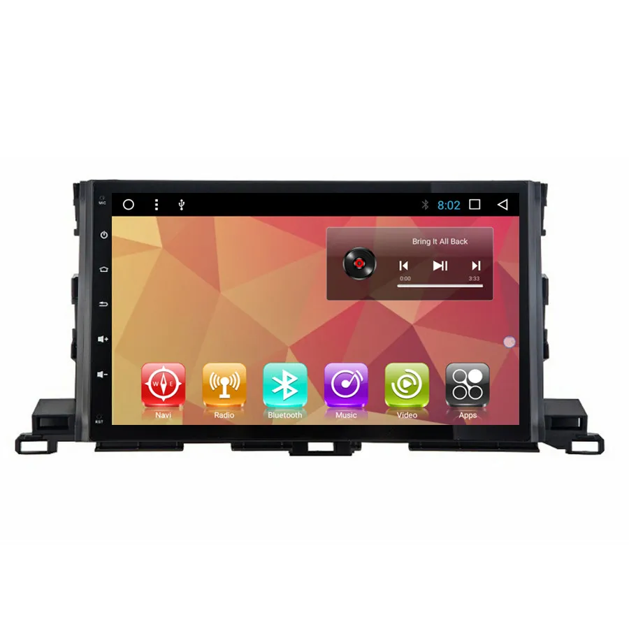 10" Android Car Multimedia Stereo Radio Audio DVD GPS Navigation Sat Nav Head Unit for Toyota Highlander 2015 2016 2017
10" Android Car Multimedia Stereo Radio Audio DVD GPS Navigation Sat Nav Head Unit for Toyota Highlander 2015 2016 2017