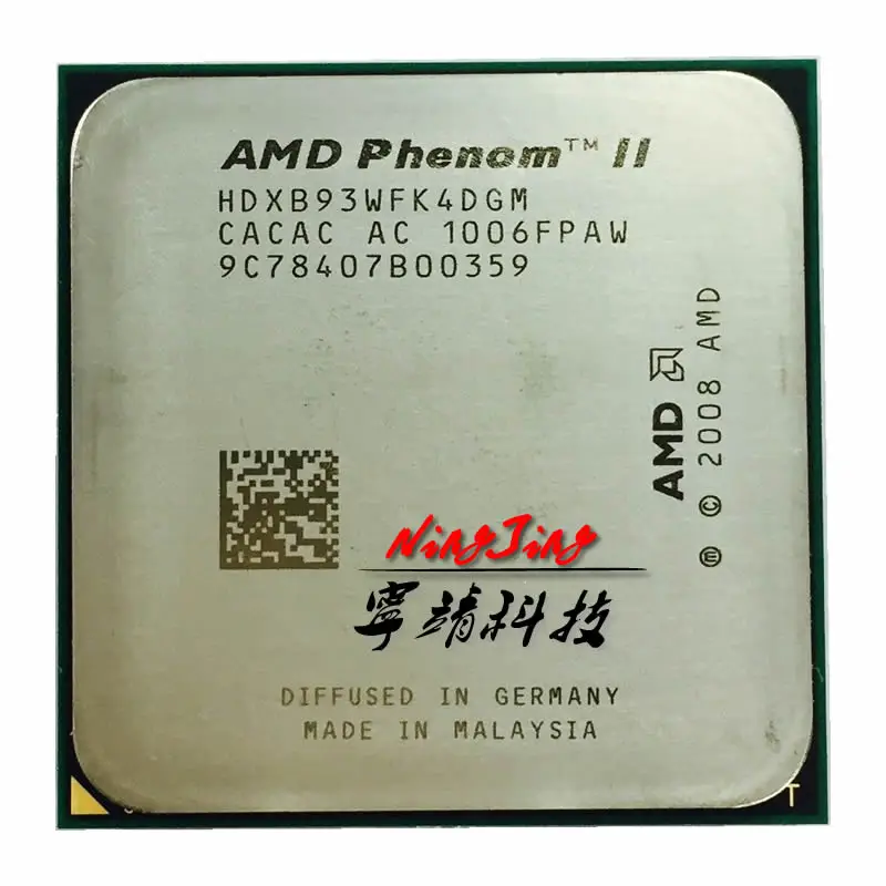 Четырехъядерный процессор AMD Phenom II X4 B93 2 8 ГГц HDXB93WFK4DGM разъем AM3b93 | Компьютеры и