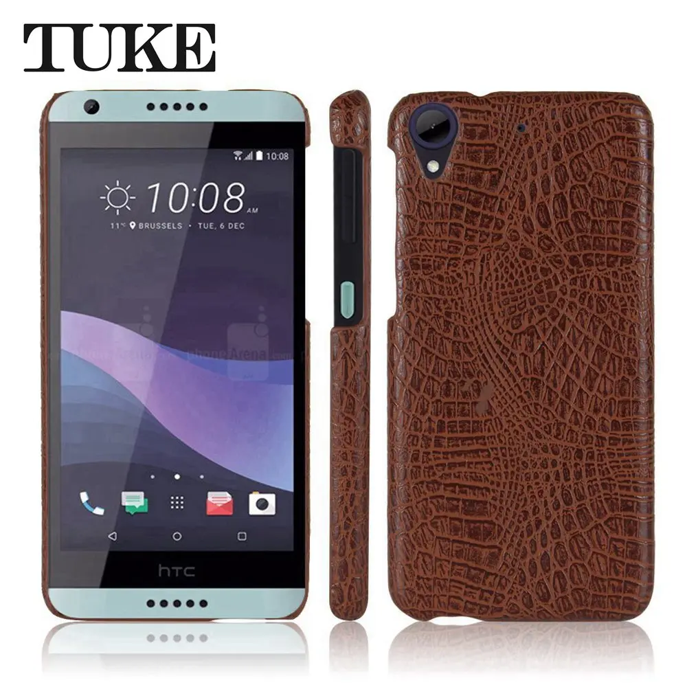 Крокодиловый Чехол TUKE для HTC Desire 650 жесткая задняя крышка из поликарбоната 626 626g