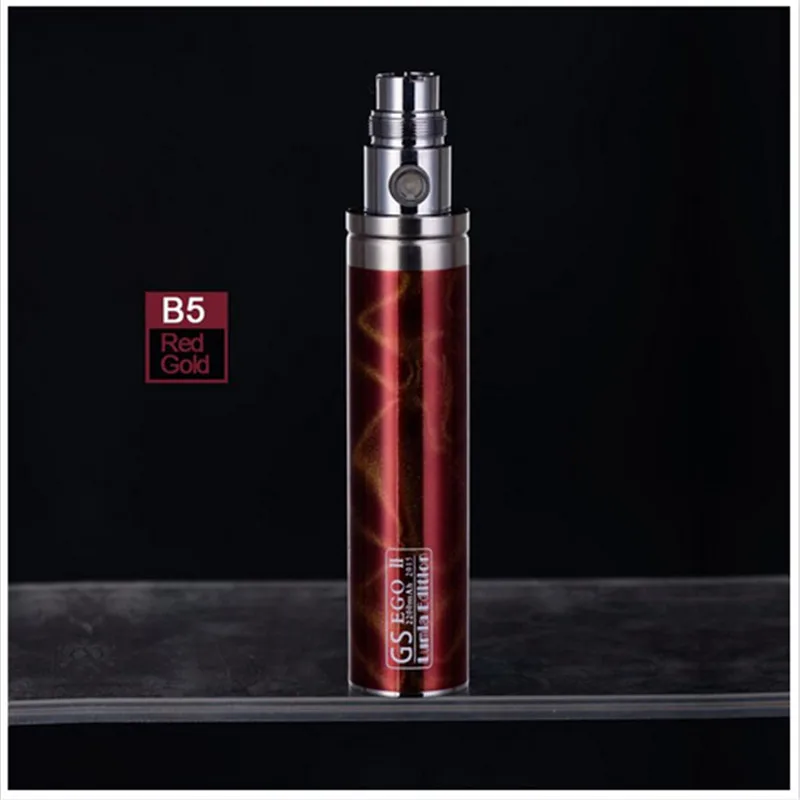 5pcs GS Ego II 2200mAh 3D Battery E Cigarettes Huge Capacity battery For 510 CE4 Atomizer colorful Batteries
5pcs GS Ego II 2200mAh 3D Battery E Cigarettes Huge Capacity battery For 510 CE4 Atomizer colorful Batteries