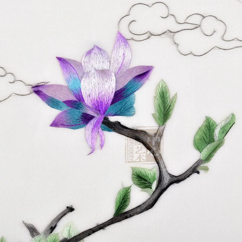 Soft Frame Suzhou 1-4 silk embroidery finished product pure handmade blue and white porcelain embroidery
Soft Frame Suzhou 1-4 silk embroidery finished product pure handmade blue and white porcelain embroidery
