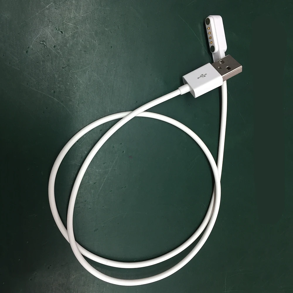 high quality Magnetic Charging Cable USB 2.0 to 4 Pin Magnetic Charger Cable line Cord For Smart Watch GT88 G3 KW18 Y3 KW88 GT68
high quality Magnetic Charging Cable USB 2.0 to 4 Pin Magnetic Charger Cable line Cord For Smart Watch GT88 G3 KW18 Y3 KW88 GT68