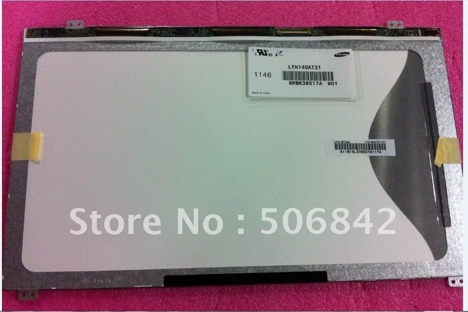 14.0" Laptop Screen LTN140AT21 LCD Display Panel FOR QX410 SF410 X430