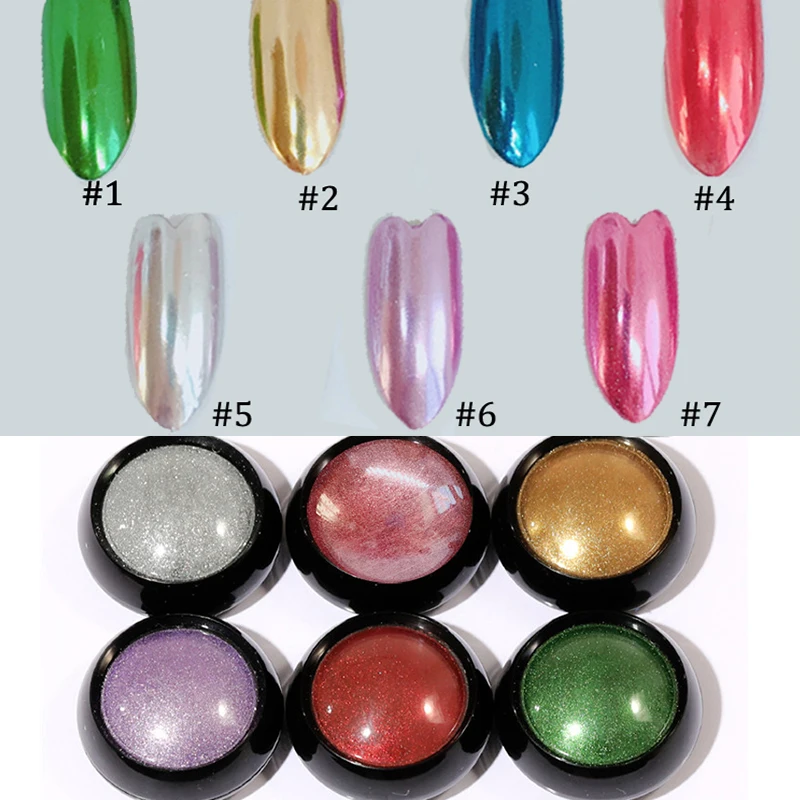 7jar/lot Nail Pigment Powder, Vtirka Glitter Rub Nail Bright Mirror Effect Powder, Chrome Rubbing Powder For UV Gel Nail Polish
7jar/lot Nail Pigment Powder, Vtirka Glitter Rub Nail Bright Mirror Effect Powder, Chrome Rubbing Powder For UV Gel Nail Polish