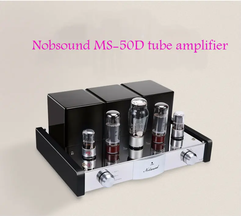 Nobsound MS 50D класс A EL34 вакуумный ламповый усилитель стерео мощности с Bluetooth|stereo power