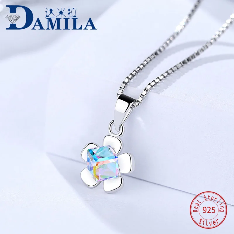 Fashion 925 sterling silver crystal flower pendant for necklace Cubic Zirconia stone pendants for women jewelry accessories S925
Fashion 925 sterling silver crystal flower pendant for necklace Cubic Zirconia stone pendants for women jewelry accessories S925