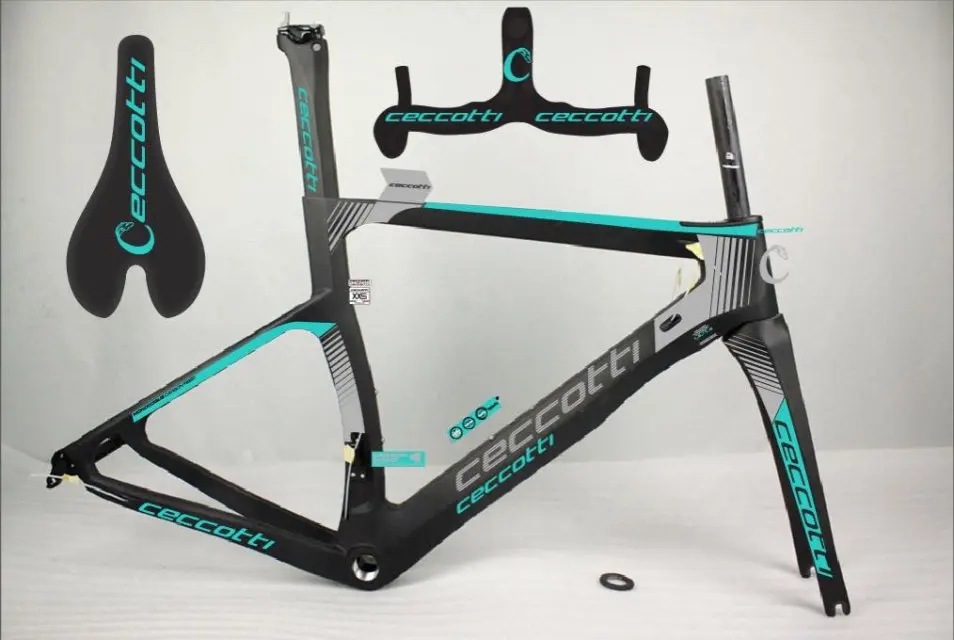 Chinese bike frame carbon road bike CECCOTTI Brand frameset handlebar carbon saddle T1000 CARBON 1K
Chinese bike frame carbon road bike CECCOTTI Brand frameset handlebar carbon saddle T1000 CARBON 1K