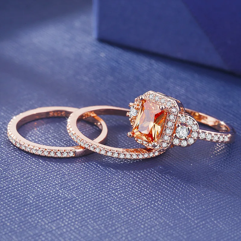 SIPENGJEL Trendy Delicate Zirconia Rose Gold Baguette Knuckle Rings Set for Women Wedding Party Crystal Finger Ring Jewelry 2019
SIPENGJEL Trendy Delicate Zirconia Rose Gold Baguette Knuckle Rings Set for Women Wedding Party Crystal Finger Ring Jewelry 2019