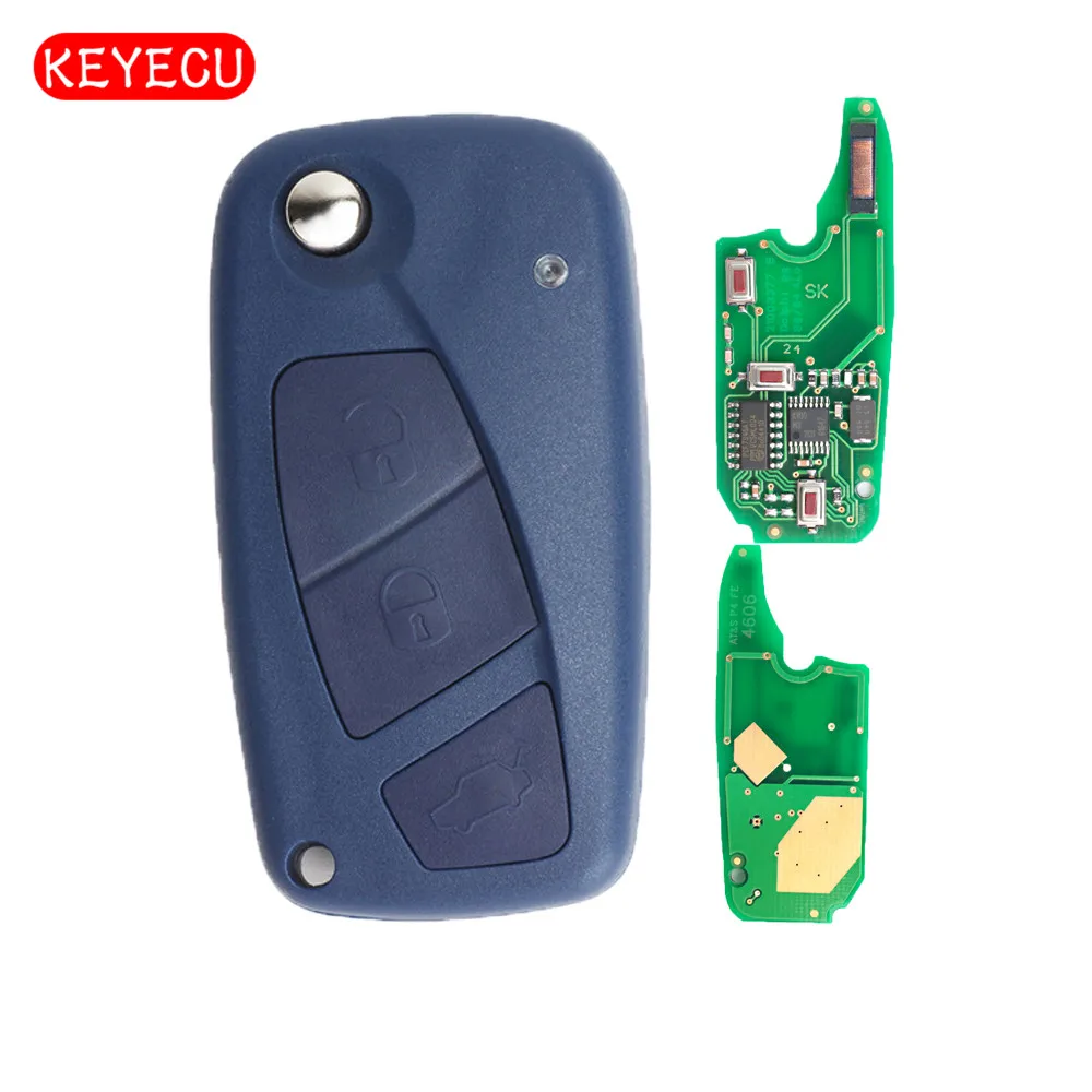 Keyecu Remote Key 3 Button 434MHz PCF7946 for FIAT Punto Ducato Stilo Panda Central Blue
Keyecu Remote Key 3 Button 434MHz PCF7946 for FIAT Punto Ducato Stilo Panda Central Blue