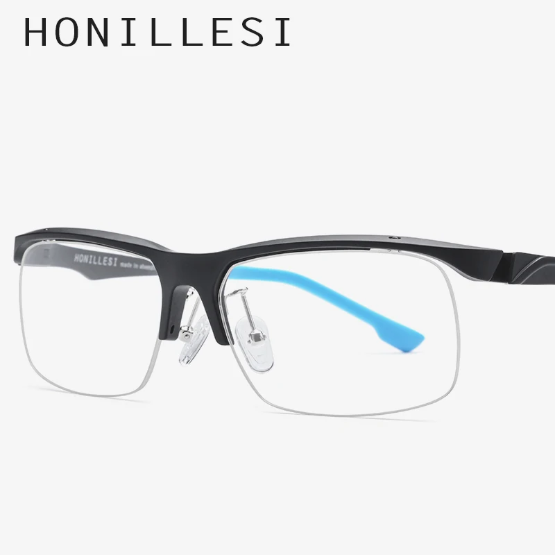 TR90 Eyeglasses Frames Men Basketball Outdoor Ultralight 2019 Sports Half Myopia Optical Glasses Frame Prescription Eyewear 7210
TR90 Eyeglasses Frames Men Basketball Outdoor Ultralight 2019 Sports Half Myopia Optical Glasses Frame Prescription Eyewear 7210