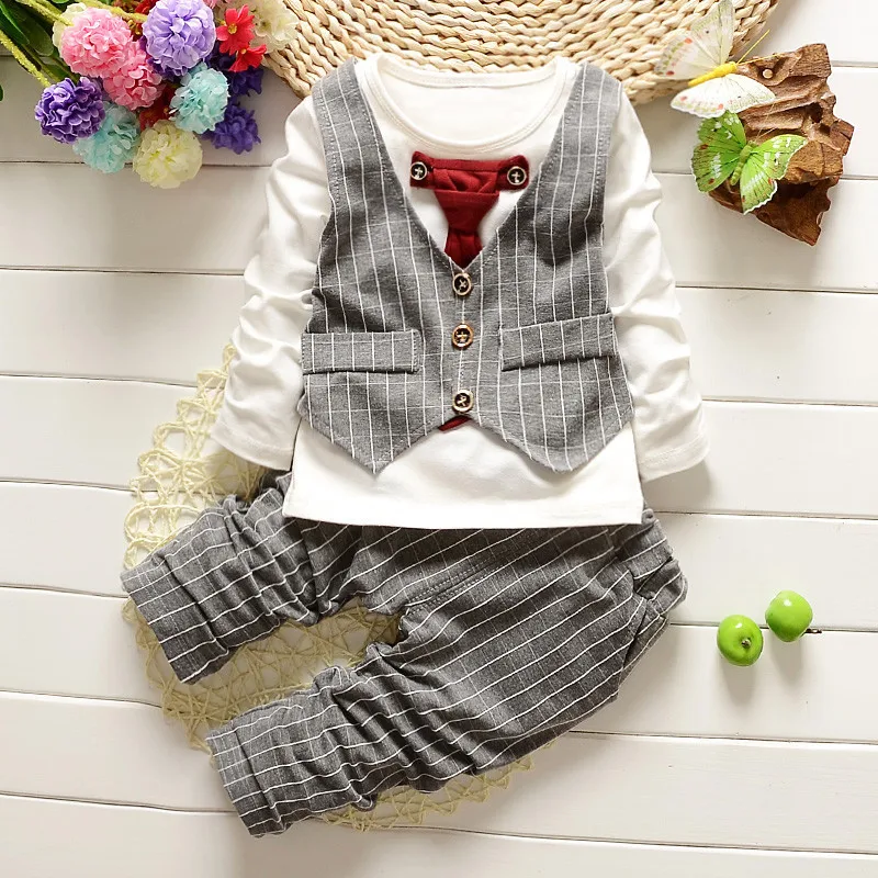 Spring/autumn Kids Baby Boys Sets Clothes Children Gentleman Tie Small Vest + Pants Suits Boys Baby Suit Fashion Clothing
Spring/autumn Kids Baby Boys Sets Clothes Children Gentleman Tie Small Vest + Pants Suits Boys Baby Suit Fashion Clothing