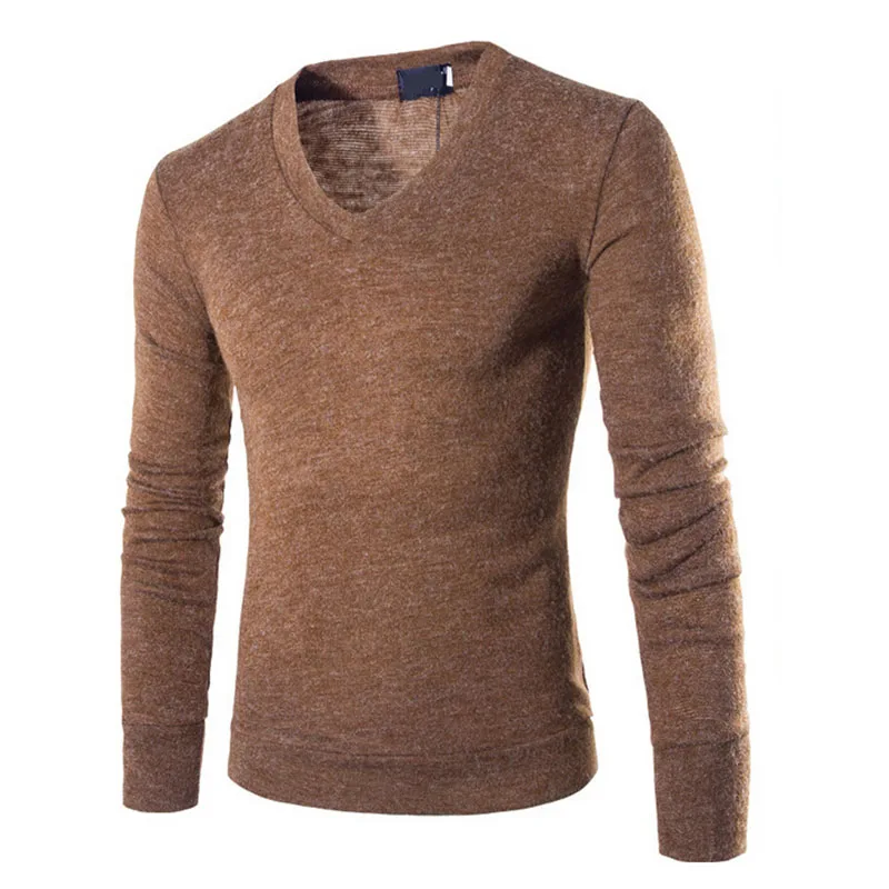 Vogue Men Sweater Spring Winter Casual Long Sleeve Soft Cozy Knitting Slim Warm V-neck Pullovers Casual Men Top
Vogue Men Sweater Spring Winter Casual Long Sleeve Soft Cozy Knitting Slim Warm V-neck Pullovers Casual Men Top