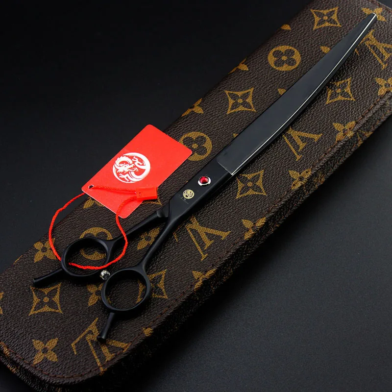Professional Pet Grooming Scissors Curved Blade 9 Inch Hair Cutting Scissors Cat Dog Animals Shears With Case Sharp Edge Black
Professional Pet Grooming Scissors Curved Blade 9 Inch Hair Cutting Scissors Cat Dog Animals Shears With Case Sharp Edge Black