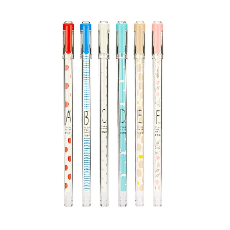 6pcs Alphabet Character Gel Ink Pen Ballpoint 0.35mm Extra Fine Roller Ball Pens Black Color Ink Refill Office School A6906
6pcs Alphabet Character Gel Ink Pen Ballpoint 0.35mm Extra Fine Roller Ball Pens Black Color Ink Refill Office School A6906