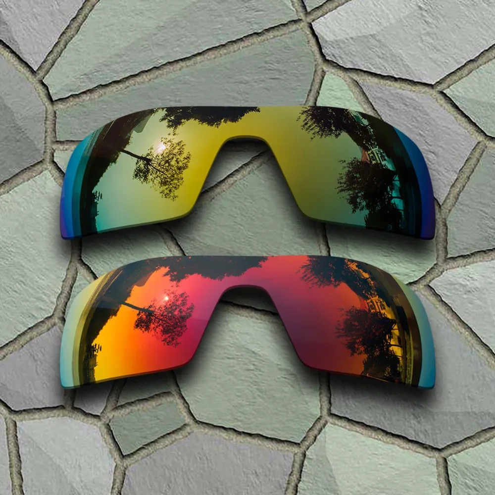 Yellow Golden&Violet Red Sunglasses Polarized Replacement Lenses for Oakley Oil Rig
Yellow Golden&Violet Red Sunglasses Polarized Replacement Lenses for Oakley Oil Rig