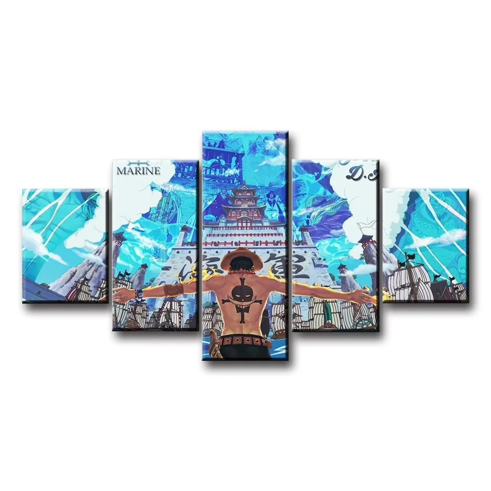 5 Piece Anime Portgas D. Ace ONE PIECE Canvas Posters Painting Wall Pictures Modern Decorative Prints For Living Room Home Decor
5 Piece Anime Portgas D. Ace ONE PIECE Canvas Posters Painting Wall Pictures Modern Decorative Prints For Living Room Home Decor