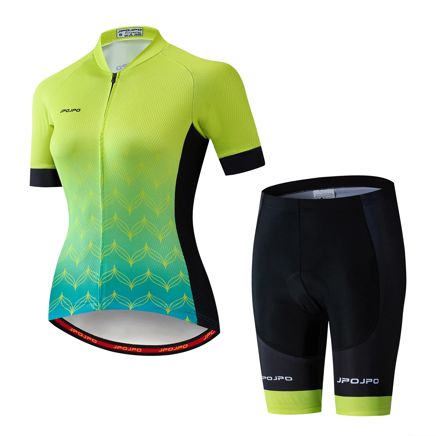 

Комплект из трикотажа и шортов для горных велосипедов 2019, женская одежда для велоспорта, Трикотажный костюм для велоспорта, женская зеленая...
