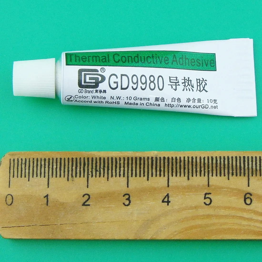 NOYOKERE Thermally 4pcs Conductive Adhesive Glue GD9980 Heat Sink Plaster With Adhesive White Net Weight 10 Grams
NOYOKERE Thermally 4pcs Conductive Adhesive Glue GD9980 Heat Sink Plaster With Adhesive White Net Weight 10 Grams