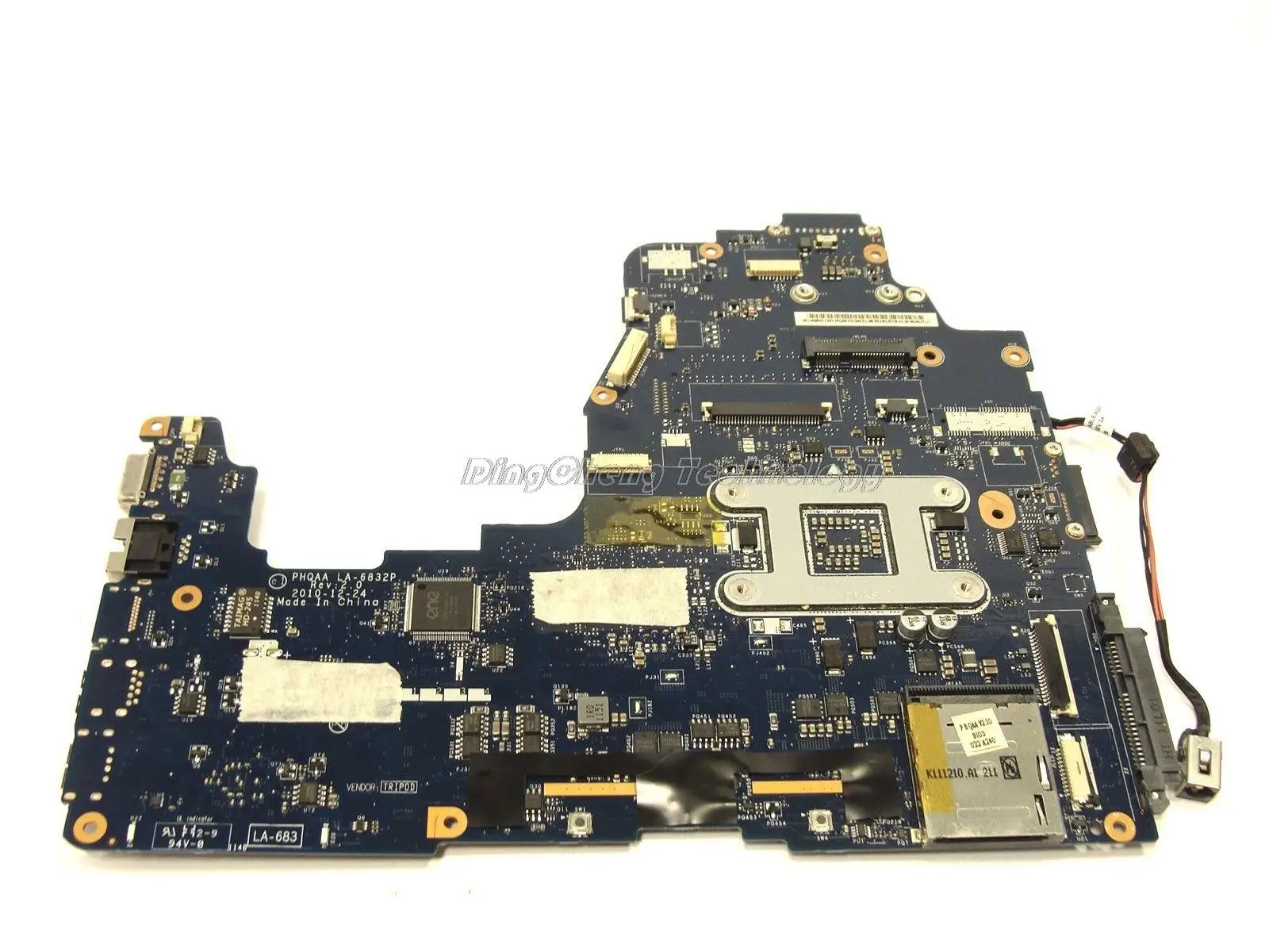 Оригинальный ноутбук Материнская Плата Для Toshiba Satellite A660 A665 PHQAA LA-6832P K000125630 Rev 2.0