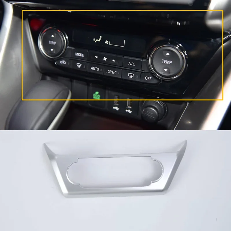 Car Accessories Interior Decoration Air Condition Adjustment Button Cover For Mitsubishi Eclipse Cross 2018 Car-styling
Car Accessories Interior Decoration Air Condition Adjustment Button Cover For Mitsubishi Eclipse Cross 2018 Car-styling