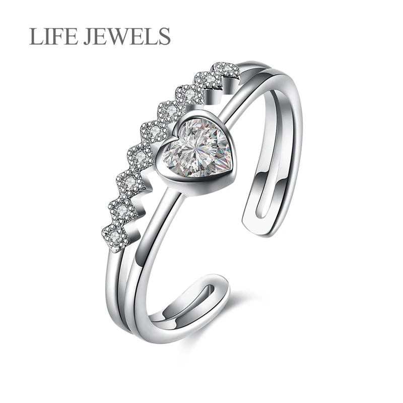 Authentic 100% 925 Sterling Silver Heart Shaped Zircon Rings Charm l Women Luxury Sterling Silver Valentine's Day Gift Jewelry
Authentic 100% 925 Sterling Silver Heart Shaped Zircon Rings Charm l Women Luxury Sterling Silver Valentine's Day Gift Jewelry