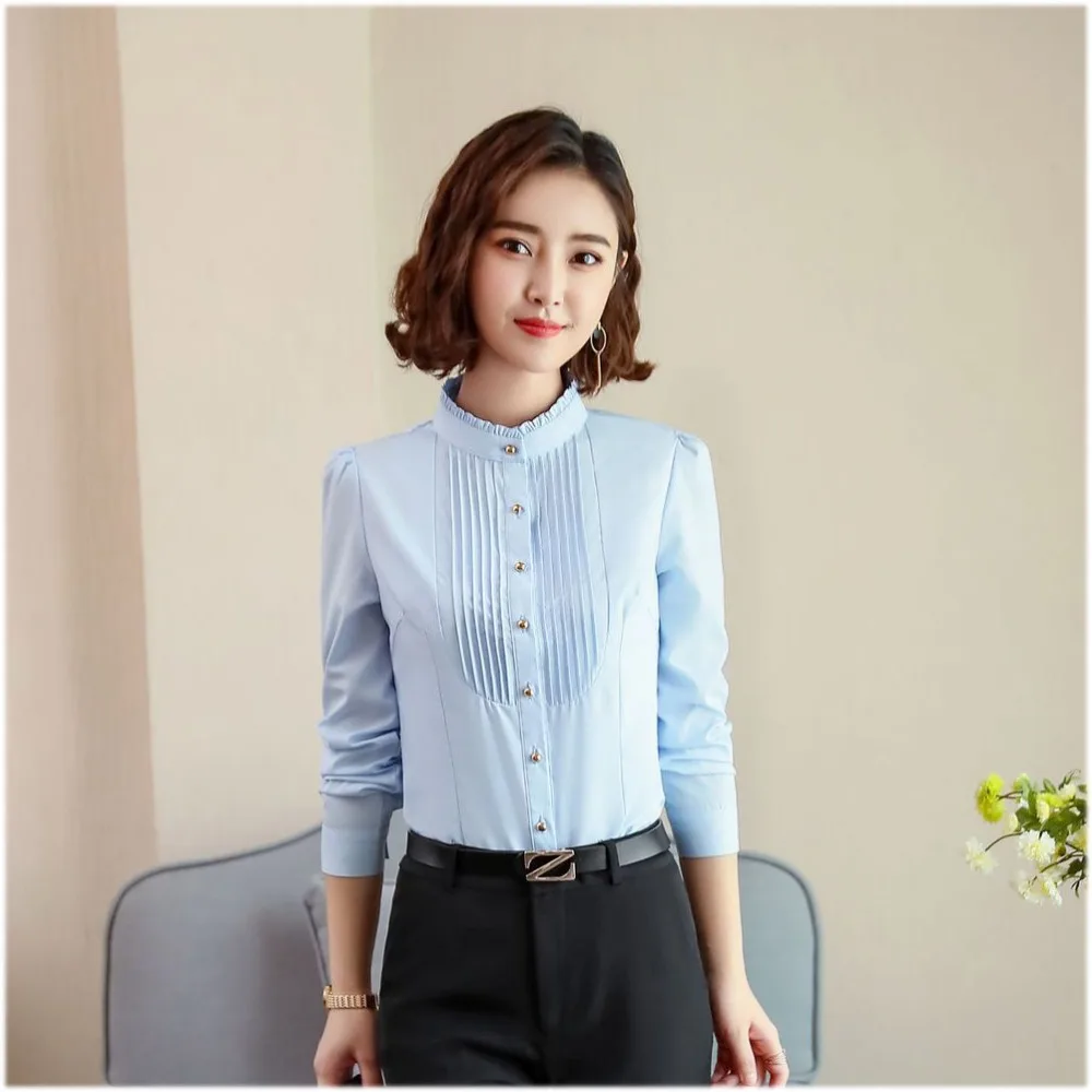 IZICFLY New Style Blusas Mujer De Moda 2019 Slim White Womens Tops And Blouses Elegant Office Shirt Camisas Mujer Big Size 4XL
IZICFLY New Style Blusas Mujer De Moda 2019 Slim White Womens Tops And Blouses Elegant Office Shirt Camisas Mujer Big Size 4XL
