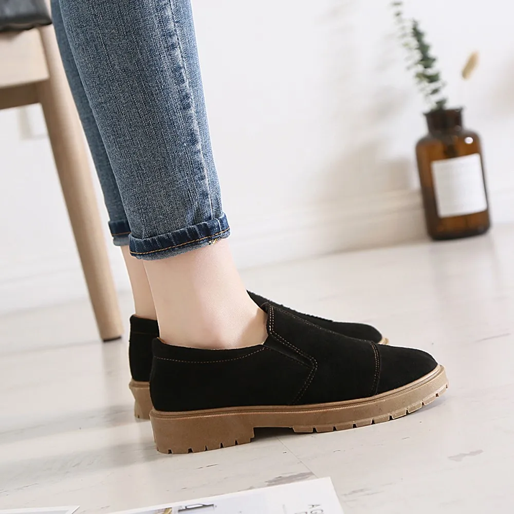 New Women basic Boots Trim Round Toe Ladies Moccasins Short Ankle for Footwear Flats Shoes Spring | Обувь