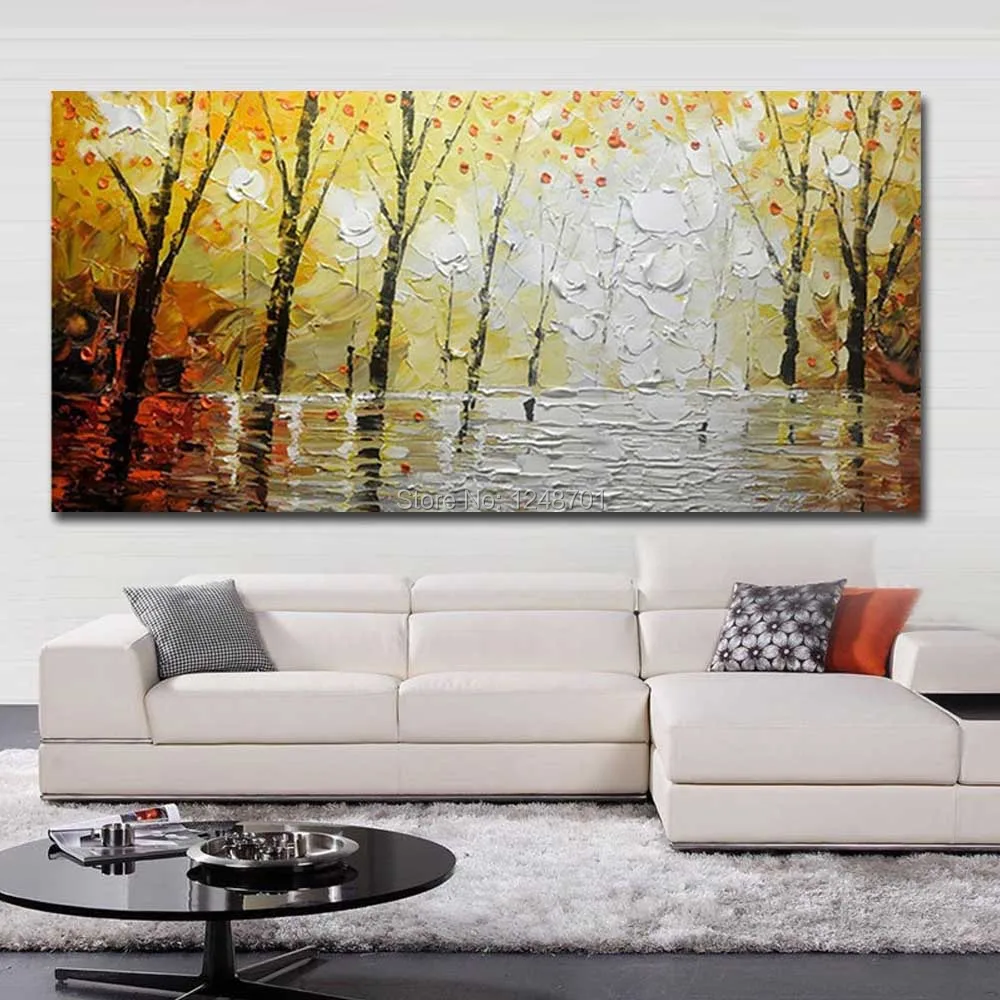 Hand Painted Abstract Thick Texture Impasto Forest Oil Painting On Canvas Landscape Wall Picture Living Room Home Wall Decor
Hand Painted Abstract Thick Texture Impasto Forest Oil Painting On Canvas Landscape Wall Picture Living Room Home Wall Decor