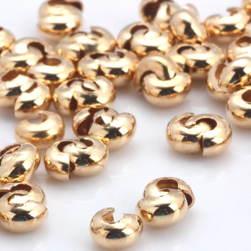 OlingArt 120pcs/lot Plating Gold Dia 5MM/Inner dia 2MM Round snail buckle Copper Crimp Round Covers DIY Jewelry Making
OlingArt 120pcs/lot Plating Gold Dia 5MM/Inner dia 2MM Round snail buckle Copper Crimp Round Covers DIY Jewelry Making