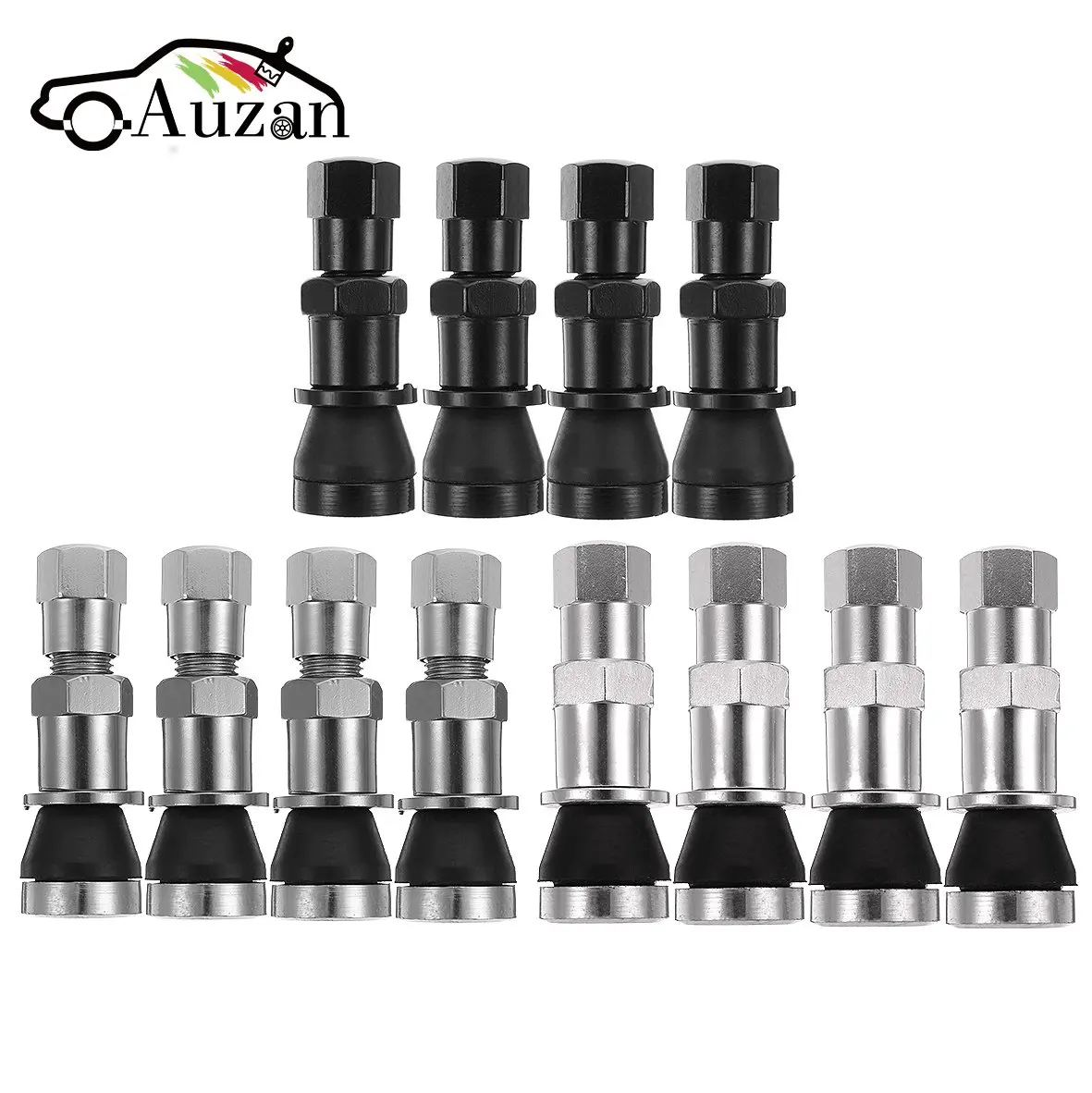 4Pcs TR416SS Car Tubeless Tyre Valve Stem Caps Universal Wheel Tire Air Valve Stem Alloy+Rubber
4Pcs TR416SS Car Tubeless Tyre Valve Stem Caps Universal Wheel Tire Air Valve Stem Alloy+Rubber