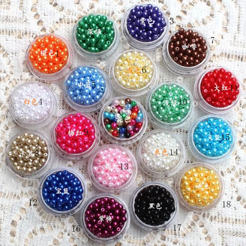 2400Pieces 4mm ABS Imitation Pearls Round Beads Craft Bracelet Earrings Bead Choker Necklace Scrapbook Beads Decorate DIY
2400Pieces 4mm ABS Imitation Pearls Round Beads Craft Bracelet Earrings Bead Choker Necklace Scrapbook Beads Decorate DIY