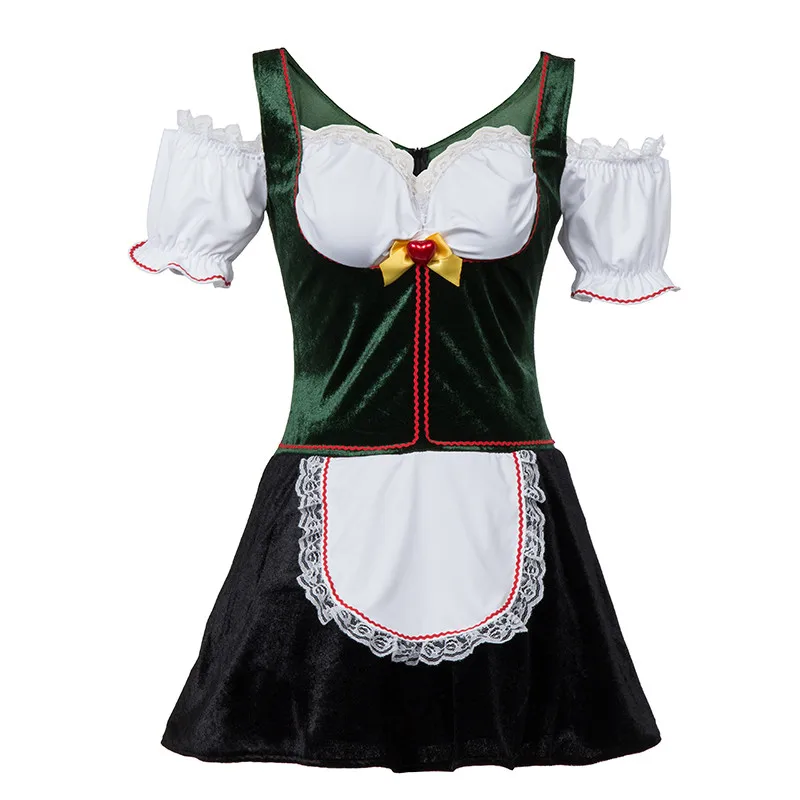 M-4XL Ladies Oktoberfest Beer Girl Costume Bavarian German Wench Gretchen Fancy Dress
M-4XL Ladies Oktoberfest Beer Girl Costume Bavarian German Wench Gretchen Fancy Dress