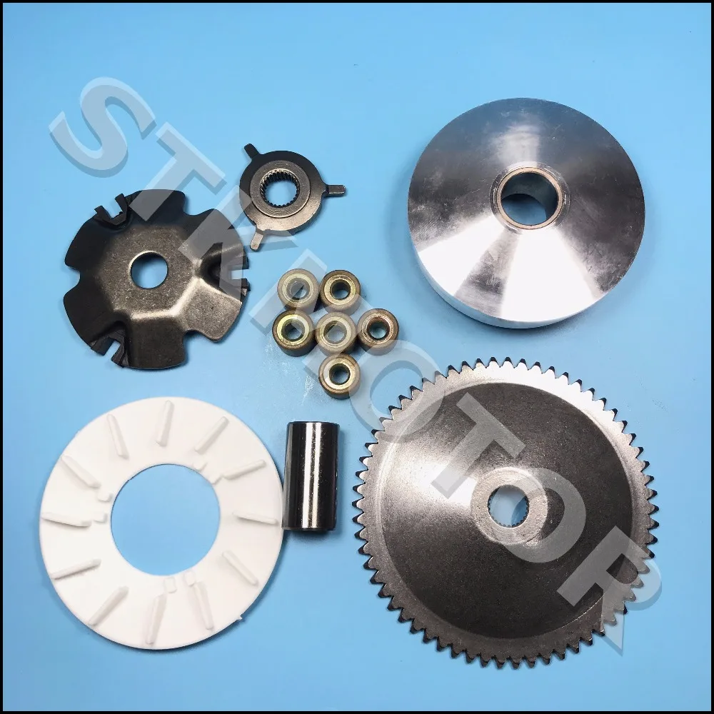 GY6 49cc 50cc мопед скутер квадроцикл муфта вариатора Pully Assy 139QMB 139QMA TAOTAO SUNL Kandi Запчасти