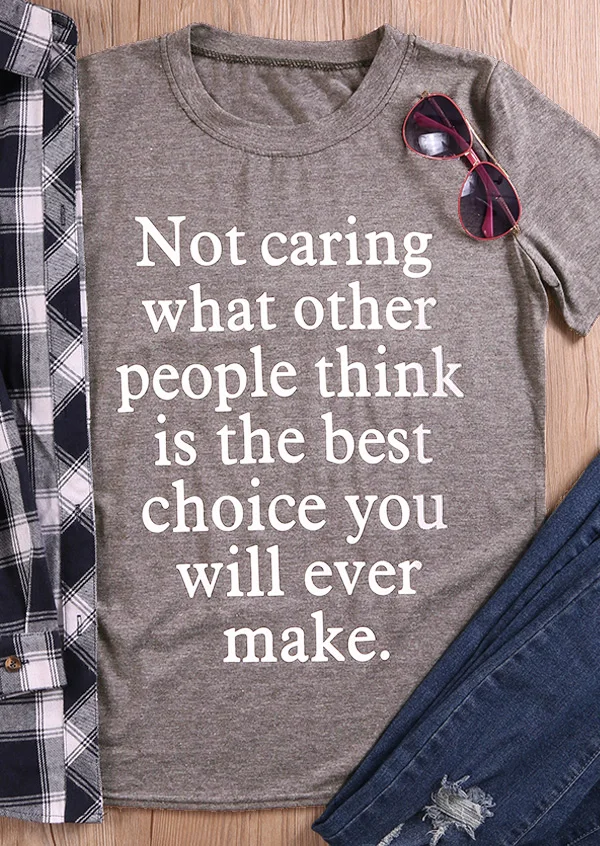 Not Caring What Other People Think T-Shirt long slogan letter print tees women fashion tops aesthetic tumblr grunge art t shirt
Not Caring What Other People Think T-Shirt long slogan letter print tees women fashion tops aesthetic tumblr grunge art t shirt