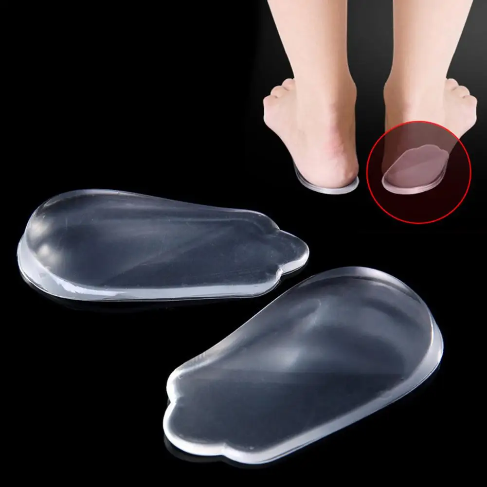 Hot Silicone Gel Clear Insoles Legs Correction Heel Cushion Adults Kids Foot Pads
Hot Silicone Gel Clear Insoles Legs Correction Heel Cushion Adults Kids Foot Pads