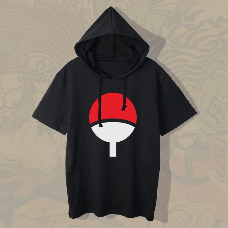 Short Sleeve Hooded Sasuke T-shirt Casual Summer Women Men's Clothing Uchiha Sharingan Cosplay Cotton T Shirts Tees
Short Sleeve Hooded Sasuke T-shirt Casual Summer Women Men's Clothing Uchiha Sharingan Cosplay Cotton T Shirts Tees
