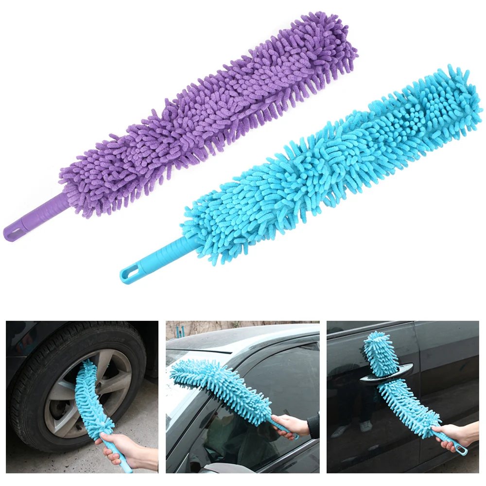LEEPEE Dust Remover Car Duster Soft Microfiber Wheel Tire Cleaner Chenille Car Wheel Wash Brush Car Washing Tool Long
LEEPEE Dust Remover Car Duster Soft Microfiber Wheel Tire Cleaner Chenille Car Wheel Wash Brush Car Washing Tool Long