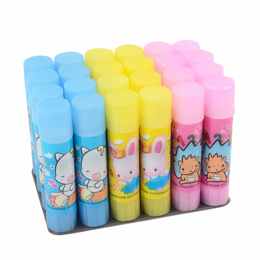 Cute Cartoon Solid Glue Stick 10g Small Glue Stick High Viscosity Stick Paper Sticker Student Handmade Stationery Office Supply
Cute Cartoon Solid Glue Stick 10g Small Glue Stick High Viscosity Stick Paper Sticker Student Handmade Stationery Office Supply