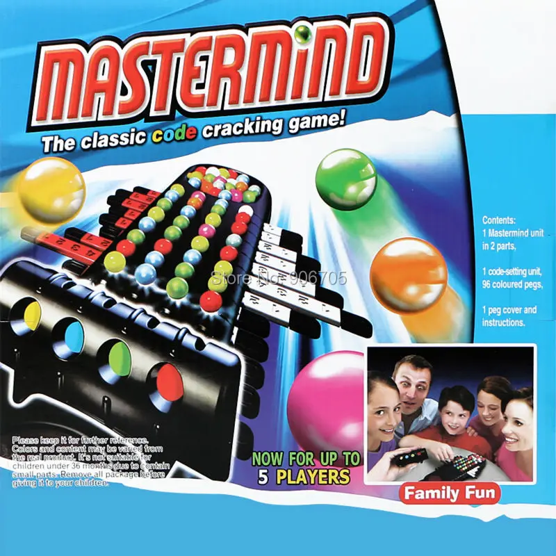Интеллектуальная Игра Mastermind классический код растрескивающаяся смешная