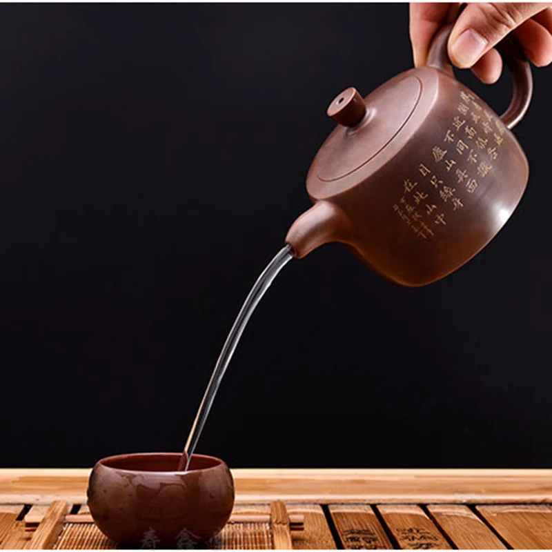 220ml Qinzhou Ni Xing Tao Teapot Famous Hand Painted Relief Landscape Pattern Pot Pottery Teapot Kung Fu Tea Set Tea Ceremony
220ml Qinzhou Ni Xing Tao Teapot Famous Hand Painted Relief Landscape Pattern Pot Pottery Teapot Kung Fu Tea Set Tea Ceremony