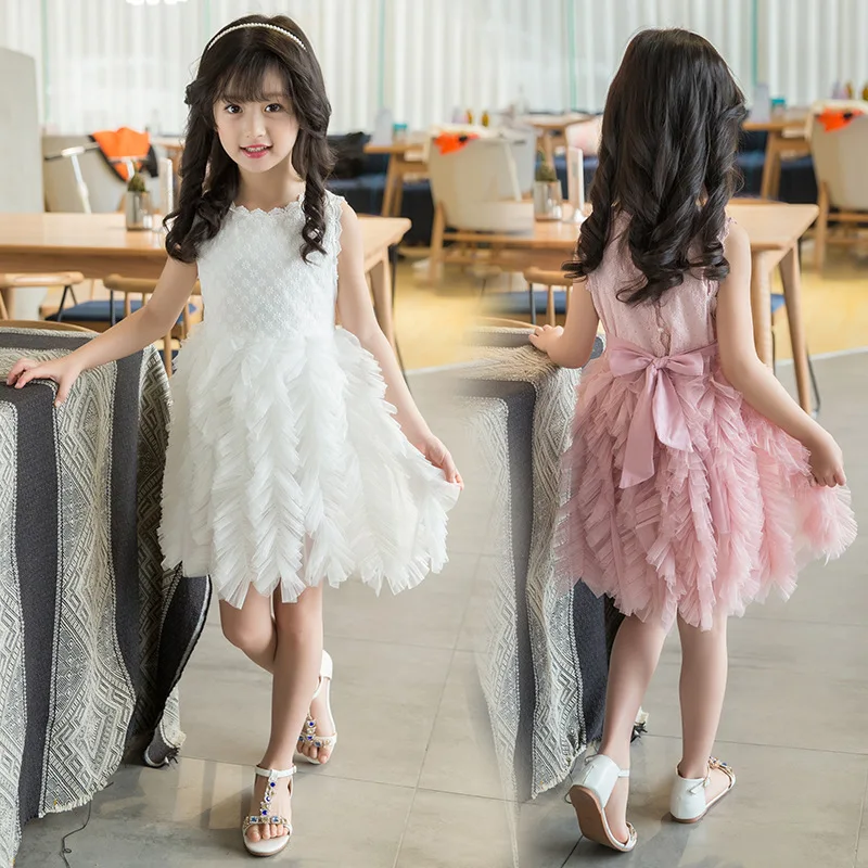 Эксклюзивное платье принцессы для девочек на свадьбу день рождения лето 2019