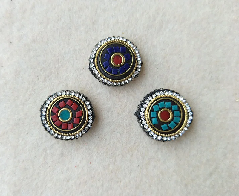 10pcs Roud quartz Bead Pave Rhinestone Crystal copper shield Connector Spacer Bead For DIY Making Bracelet necklace Jewelry BD95
10pcs Roud quartz Bead Pave Rhinestone Crystal copper shield Connector Spacer Bead For DIY Making Bracelet necklace Jewelry BD95