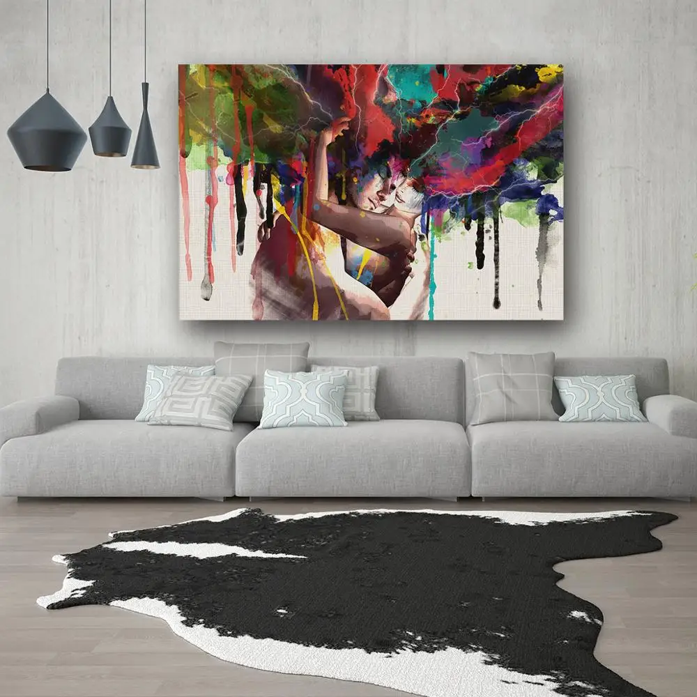 ART Posters Prints Watercolor Sexy Nude Lover Hugging Canvas Painting Wall Pictures For Living Room Wall Art Abstract Decoration
ART Posters Prints Watercolor Sexy Nude Lover Hugging Canvas Painting Wall Pictures For Living Room Wall Art Abstract Decoration