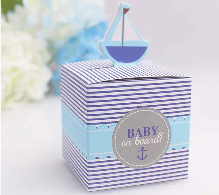 New Blue "Baby On Board" Pop-Up Sailboat Candy Favor package or Baby Shower 100pcs/lot
New Blue "Baby On Board" Pop-Up Sailboat Candy Favor package or Baby Shower 100pcs/lot