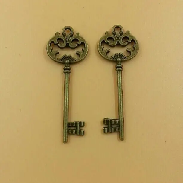 T590 free shipping 10pcs/bag size 58*28mm key pendant 3D key charms Antique Alloy Jewelry finding key accessories charm
T590 free shipping 10pcs/bag size 58*28mm key pendant 3D key charms Antique Alloy Jewelry finding key accessories charm